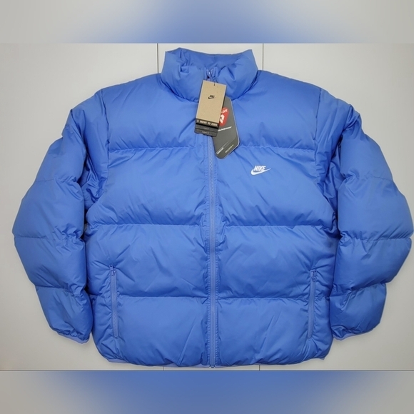 Nike Other - Nike Sportswear Club Puffer Loose Jacket Polar Blue FB7368-450 Mens Size XL New